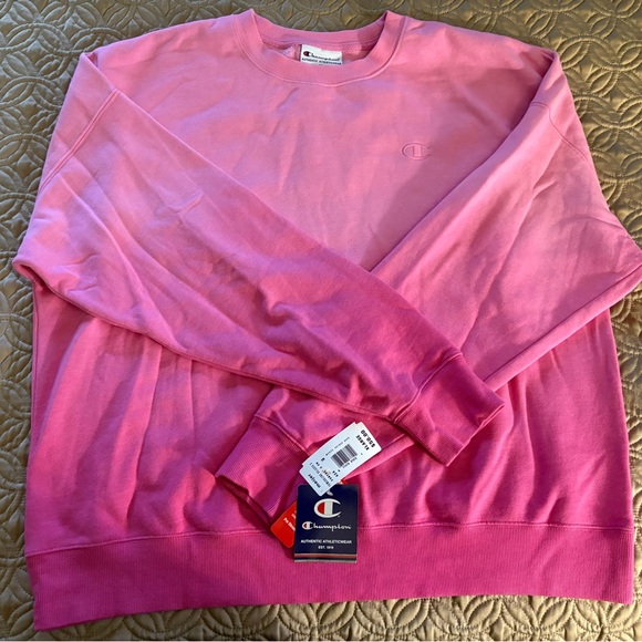 Champion pink ombré sweatshirt XL. NWT❣️ - Picture 1 of 5